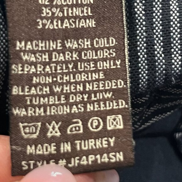 Jack Of Spades High Roller Navy Sateen Pants -Men's Size 34 x 30 - VGUC - Picture 14 of 15